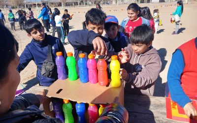 LOS CHICOS DE EL NIHUIL DISFRUTARON UNA TARDE LLENA DE JUEGOS CON LAS ESTACIONES INFANTILES