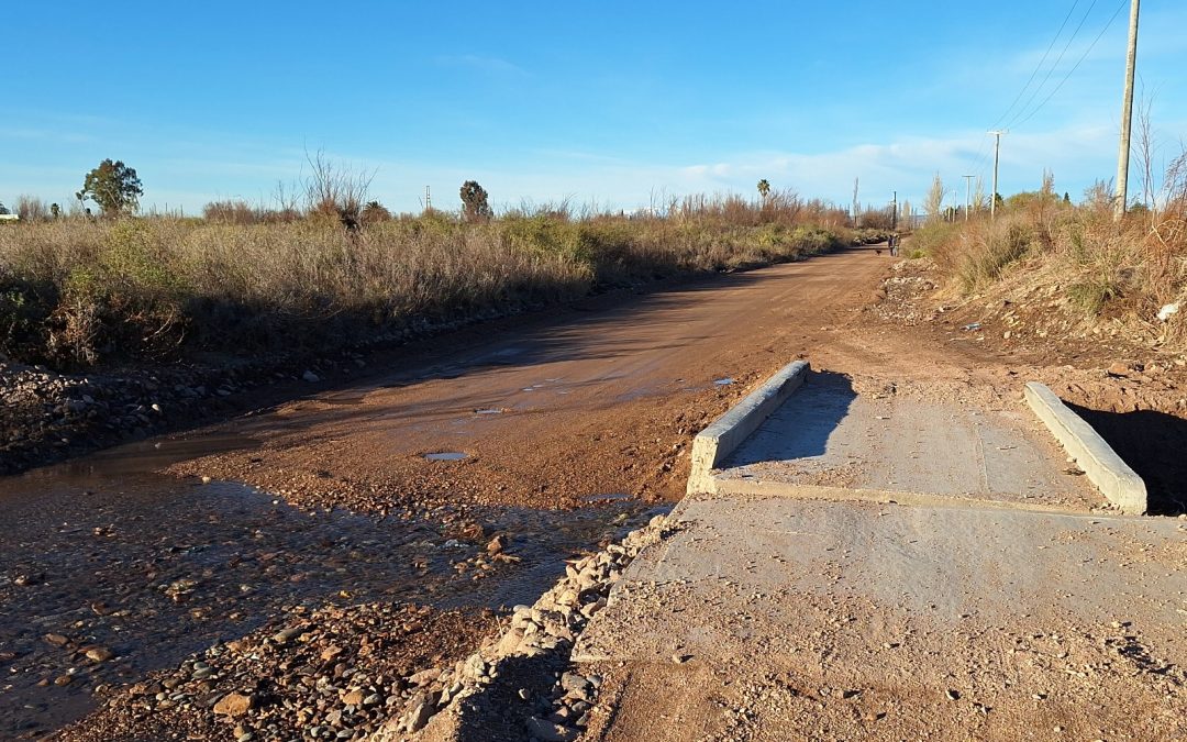 EL MUNICIPIO TRABAJA PARA OPTIMIZAR LA CIRCULACIÓN PEATONAL Y VEHICULAR EN EL CRUCE DE LOS DOS ÁLAMOS