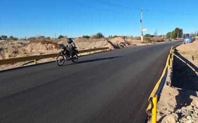 PASO POBRE DIABLO: EL MUNICIPIO COMPLETÓ LA OBRA CON LA COLOCACIÓN DEL ASFALTO