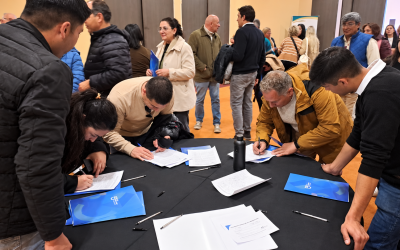 CON LAS FIRMAS DE MÁS DE 300 ENTIDADES SE ELEVÓ EL PEDIDO DE SAN RAFAEL PARA CONTINUAR LA LUCHA ANTIGRANIZO CON FINANCIAMIENTO PROVINCIAL