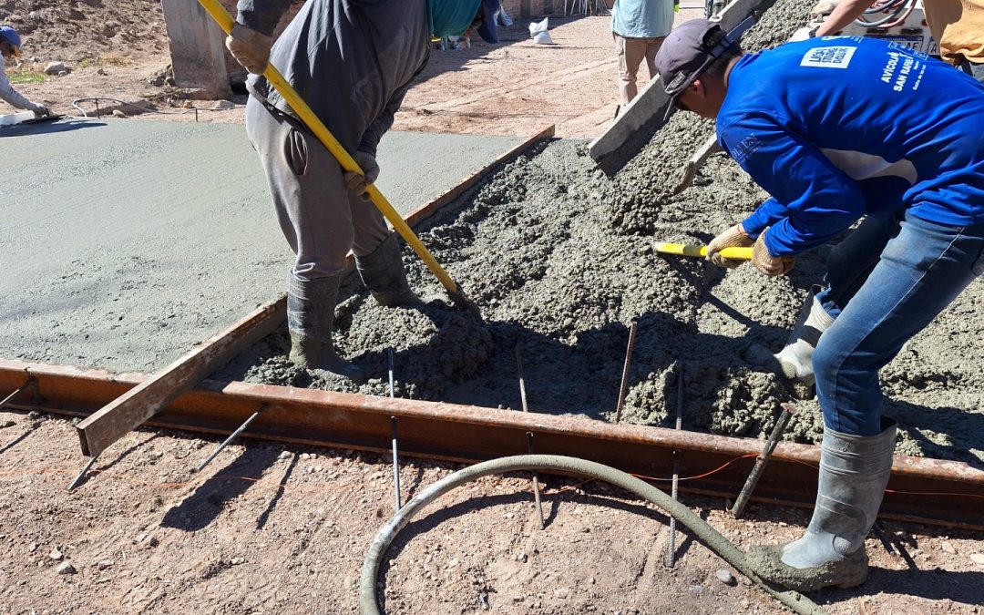 COMENZARON LOS TRABAJOS PARA UN NUEVO PLAYÓN DEPORTIVO EN EL CLUB SAN LUIS