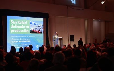 CON EL APOYO DE SUS ENTIDADES SAN RAFAEL PIDIÓ LA CONTINUIDAD DE LA LUCHA ANTIGRANIZO CON FINANCIAMIENTO PROVINCIAL