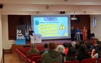 ESTUDIANTES SECUNDARIOS DE SAN RAFAEL PARTICIPARON DE UNA JORNADA SOBRE SALUD MENTAL