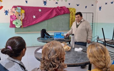 EL MUNICIPIO Y EL INTA CAPACITAN SOBRE EL ARMADO DE MICROTÚNELES PARA HUERTAS