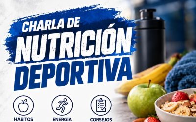 NUTRICIÓN DEPORTIVA: EL MUNICIPIO Y UNIVERSIDAD MAZA INICIAN UN CICLO DE CHARLAS PARA JÓVENES DEPORTISTAS