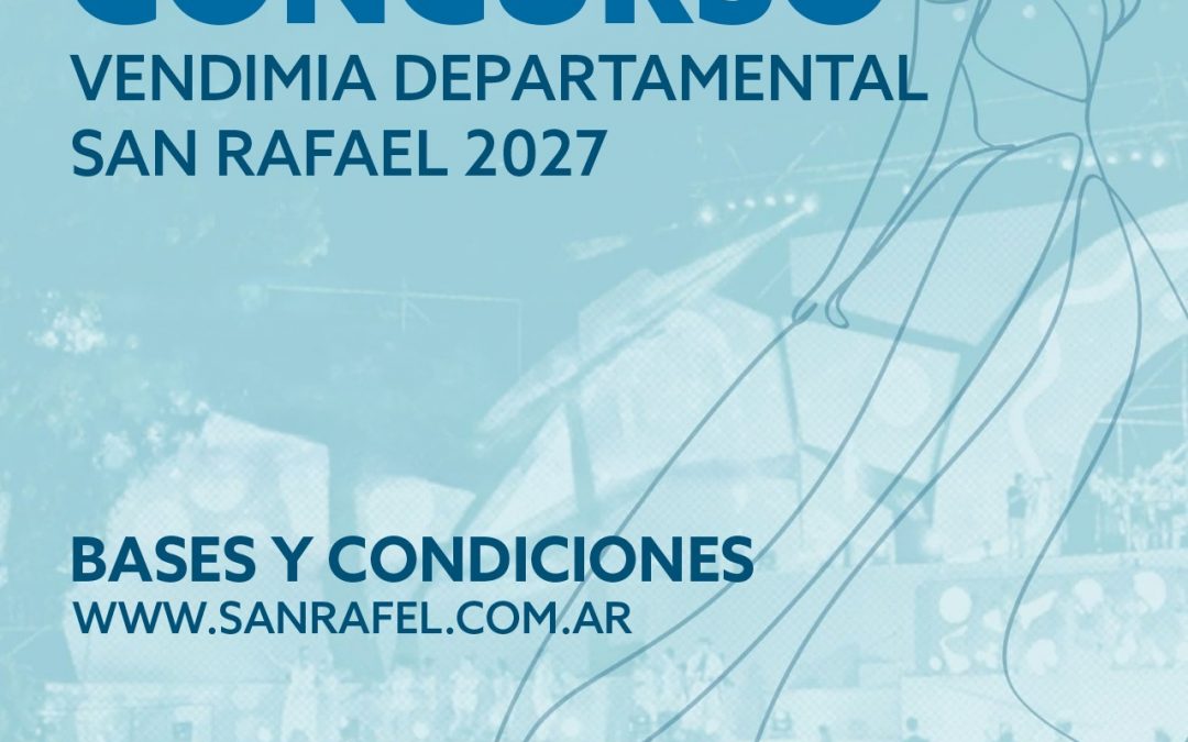 VENDIMIA 2027: ABRIERON EL CONCURSO PARA DISEÑAR LOS VESTIDOS DE LAS REPRESENTANTES DISTRITALES