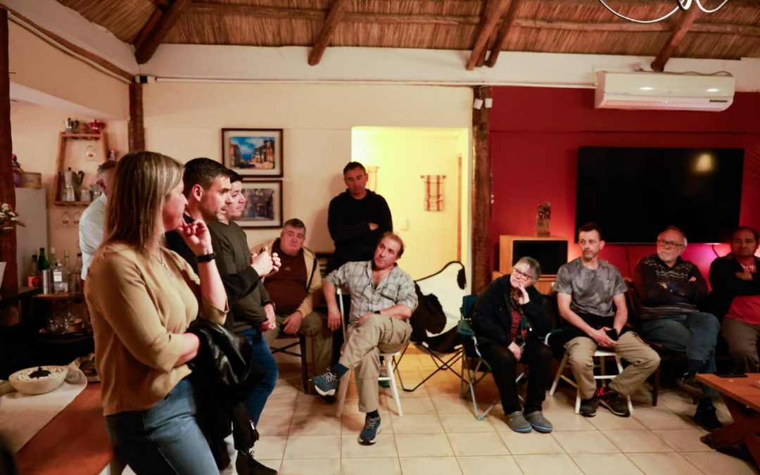 CONTINÚAN LAS REUNIONES CON VECINOS PARA AVANZAR EN REDES DE GAS NATURAL