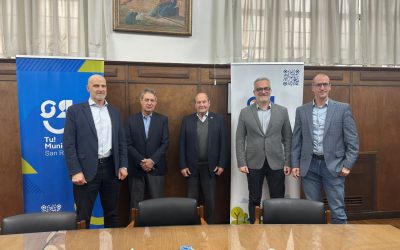 EL INTENDENTE OMAR FELIX RECIBIÓ A LAS AUTORIDADES DE LA FACULTAD DE CIENCIAS JURIDICAS Y SOCIALES DE LA UNIVERSIDAD DE MENDOZA EN EL MARCO DE LA XV EDICION DE LAS JORNADAS DE JUICIO POR JURADO.