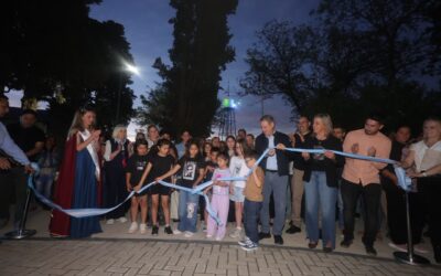 EL MUNICIPIO INAUGURÓ LA RENOVADA PLAZA JULIO RUIZ DE ATUEL NORTE: UN NUEVO ESPACIO PARA EL ENCUENTRO DE LOS VECINOS